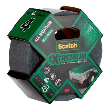 Tape Americana Extremium 5, Todas Condiciones Climáticas, 27M X 48MM