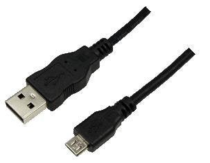 Logilink 3M USB A-usb Micro B, 2.0, USB a, Micro-usb B