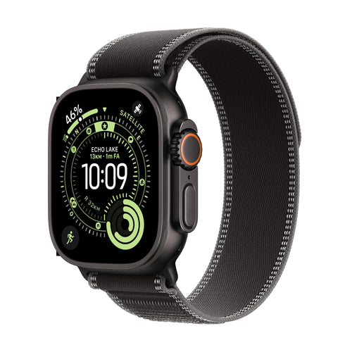 Apple Watch Ultra 3 GPS Cellular 49MM Box Titanio Black Strap Trail Loop Black S M — image 1