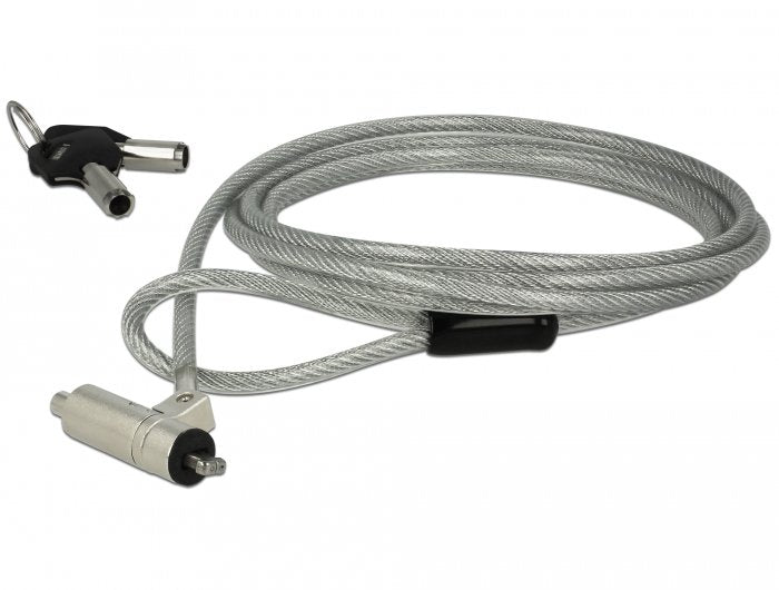 Navilock Notebook Cable Security With Schlssel Fr Kensington Slot 3X7MM