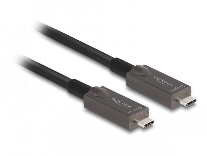 Delock USB Cable -c USB-C (st-st) 5M Black