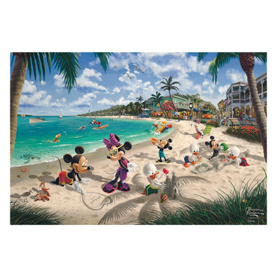 Schmidt Spiele Thomas Kinkade Studios: Disney - Mickey And Minnie Florida, Rompecabezas 200 Pieces 56559 — image 1