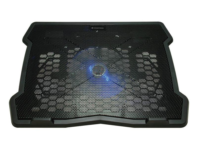 Conceptronic 1-FAN Cooling Pad (15.6)/ Black
