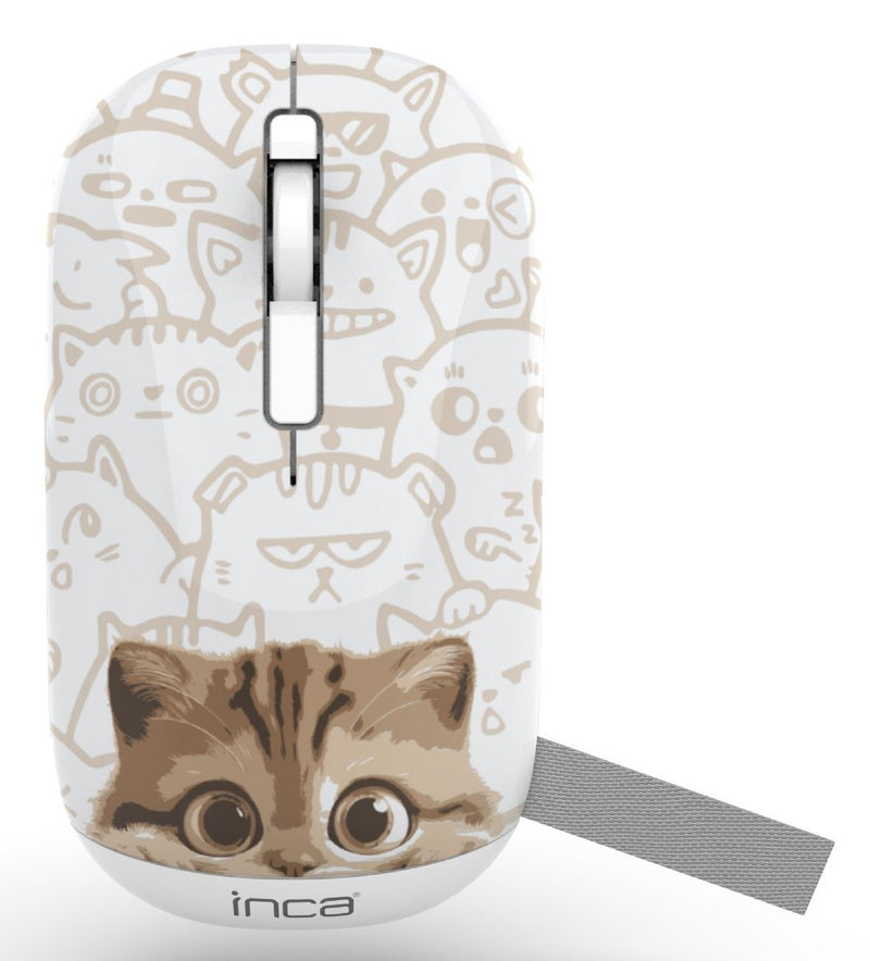 Inca Mouse IWM-242K Office Ambidextro Bluetooth 1600 DPI