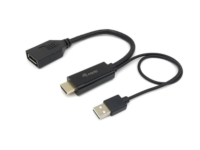Equip HDMI Adapter DisplayPort M/H 0.15M 4K/60HZ W