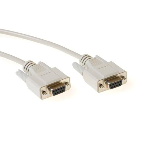 Serial Printer Cable 9 Pin D-sub Female - 9 Pin D-sub Female 5M