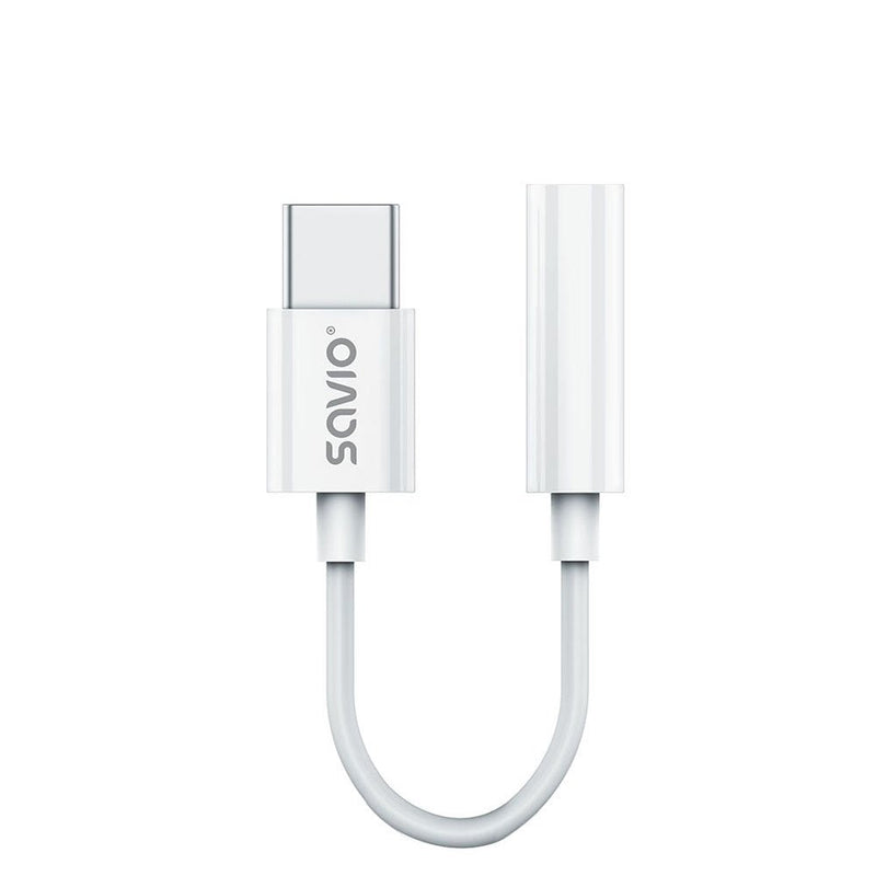 Savio Adapter USB-C - Mini Jack 3 5MM H AK-51