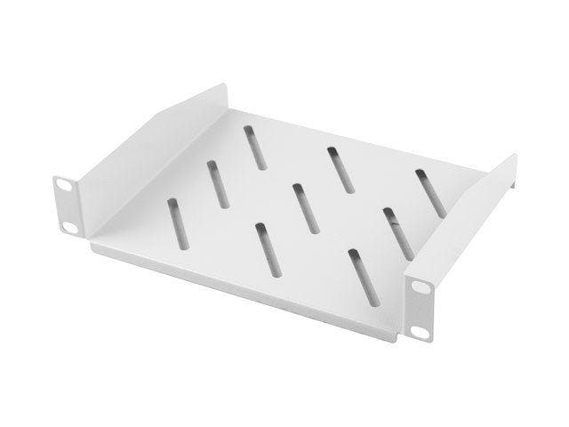 Lanberg Shelf Fixed 10 1U / 254X180MM Capacity Máxima Charging Up To 20KG Grey