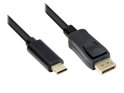 Good Connections Cable Adapter USB-C An DP1.2 Black 3M — image 1
