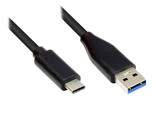 Good Connections Cable USB3.0A-USB-C Black 0,5M — image 1