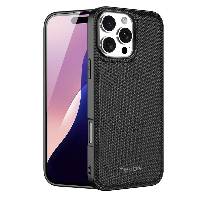 Nevox Case Styleshell Nylo Iphone 16 Pro Max. 4250686413854 Black