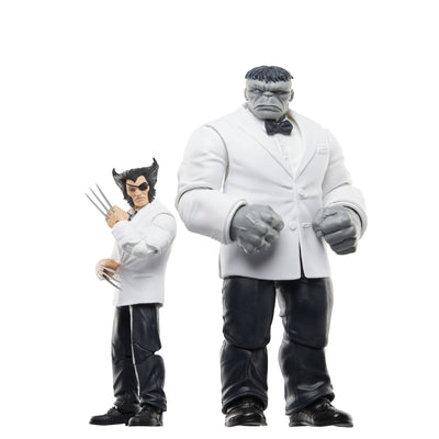 Hasbro Set Figuras Marvel Legends Series Wolverine Path & Hulk — image 1