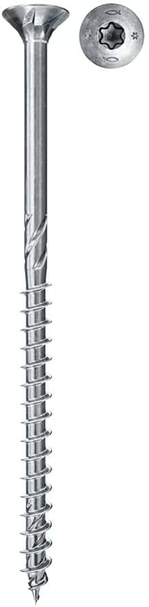 Fischer Screws Powerfast Ii 6,0X120 Sk Tx Tg Blvz 100 Pieces