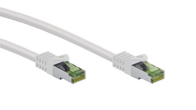 Goobay Ghmt-zertifiziertes CAT.8.1 1M Network Cable, S/FTP (pimf), White — image 1