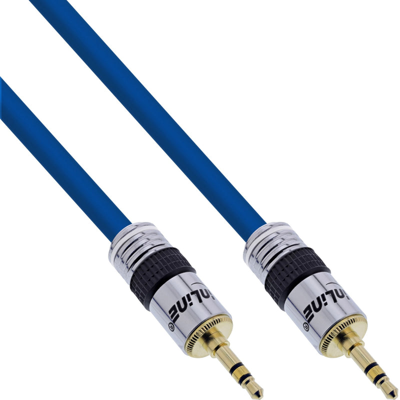 Inline Cable Audio Premium 3,5MM Stereo Male a Male 2M