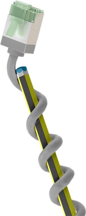 Goobay Cable Patch Ultraflexible CAT.8.1 Slim U/FTP Grey 5 Metres Clavijas Extracortas 74349 — image 1