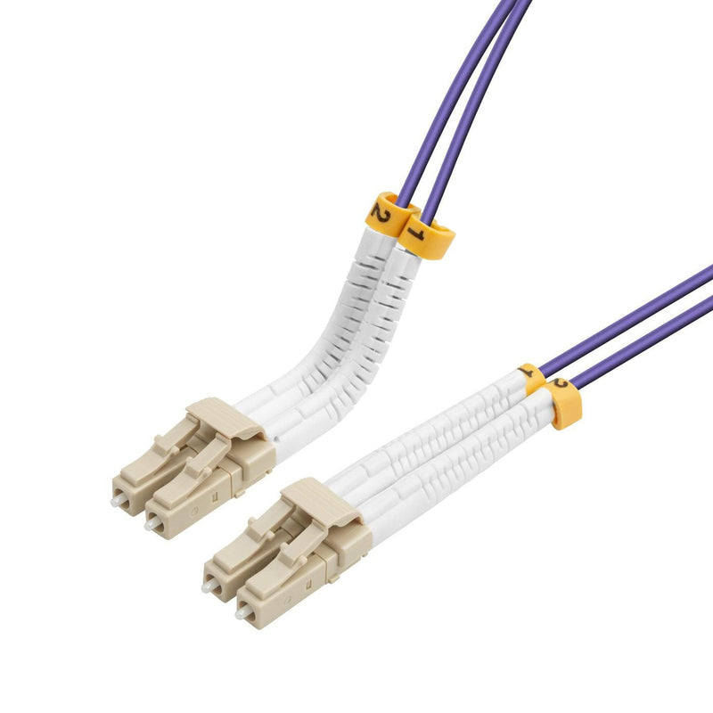 Lanview LVO231810-FLEX Cable Fibre Optic And Infiniband 1M Lc Lc/Lc Púrpura
