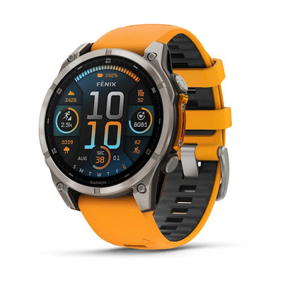 Garmin Smartwatch Fenix 8 Sapphire/Orange 010-02904-11 — image 1