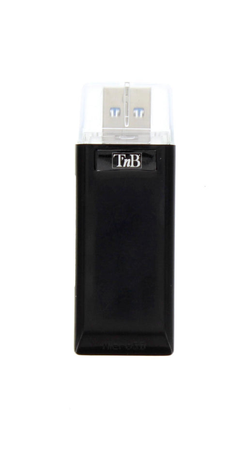 Tnb Reader Memory Card Pocket Reader USB3 - USB 3.0 Memory Card Readercompatibility: Sdhc, microSD, T-flash - — image 1