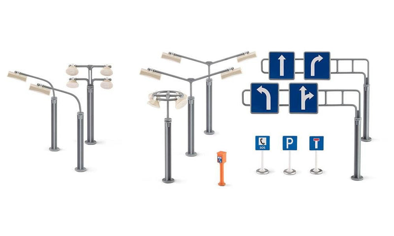 Siku Set Accesorios Sinais And Lampadas Rua 10559400000