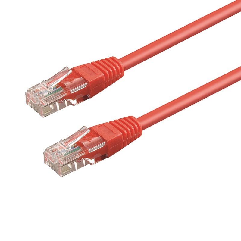 Wp WPC-PAT-6U020R Network Cable Red 2M CAT.6 U/UTP (UTP)