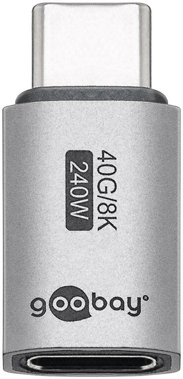 Goobay 74447 Usb-c™ Adapter Straight, USB4™