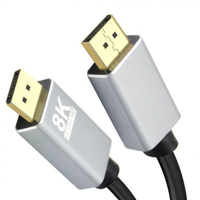 Helos Cable DisplayPort Male/Male Premium 8K, 2,0M, Black — image 1
