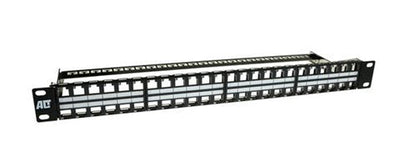 Patch Panel 48-PORT Keystone Unloaded 19 Inch 1U High Density — image 1