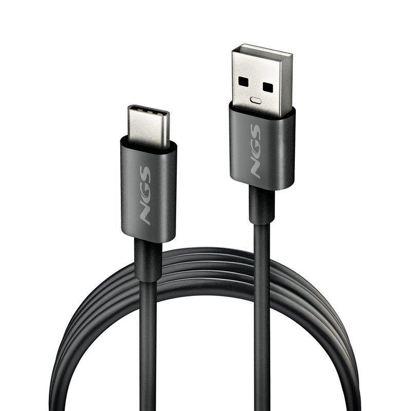 Ngs USB Cable 2.0 Zyro-ac USB Male USB Type-c Male Up To 15W 480Mbps 1M Black