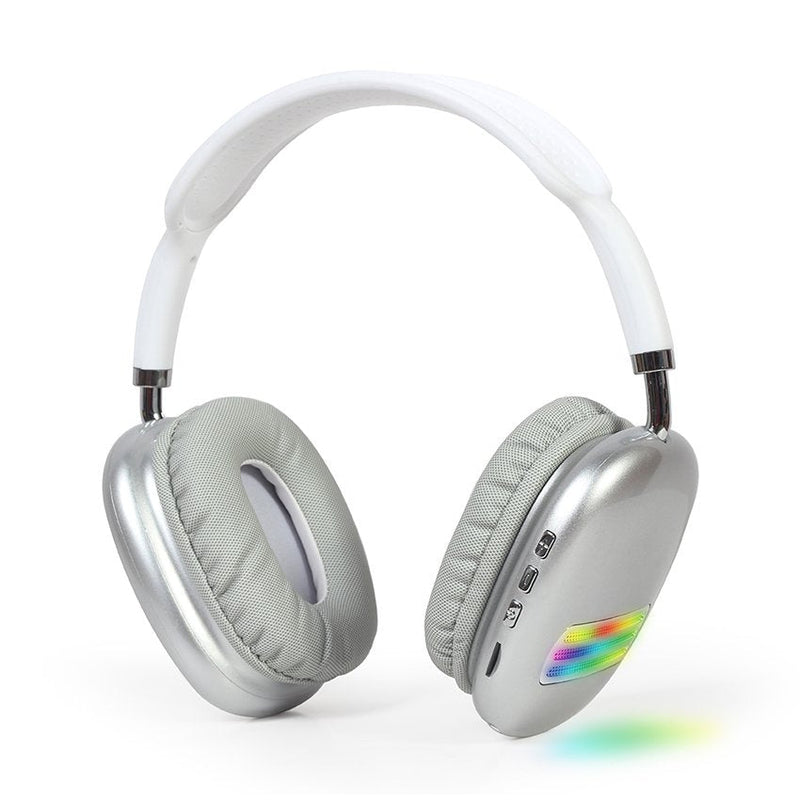 Gembird Headphones Estero Bluetooth With Efecto Light LED White