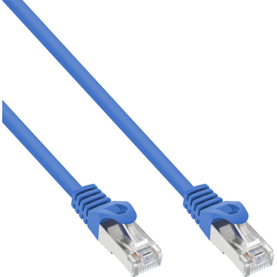 Inline Network Cable Sf/UTP CAT.5E Blue 5M — image 1