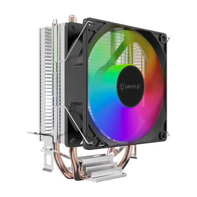 Unykach Refrigeracion CPU Unycool H21 ARGB Multisocket Universal - Fan 90MM - Iluminacion ARGB - Black — image 1