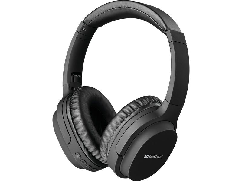 Sandberg Play'n Go Bluetooth Headset Headphones Wireless And Alámbrico Diadema Llamadas/Música Microusb Black