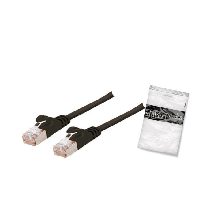 Network Cable Shiverpeaks Basic-s, CAT.7, 1M Black U/FTP (STP)