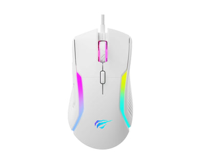 Havit Mouse Gaming MS1033 RGB 8000 DPI 9 Buttons White — image 1