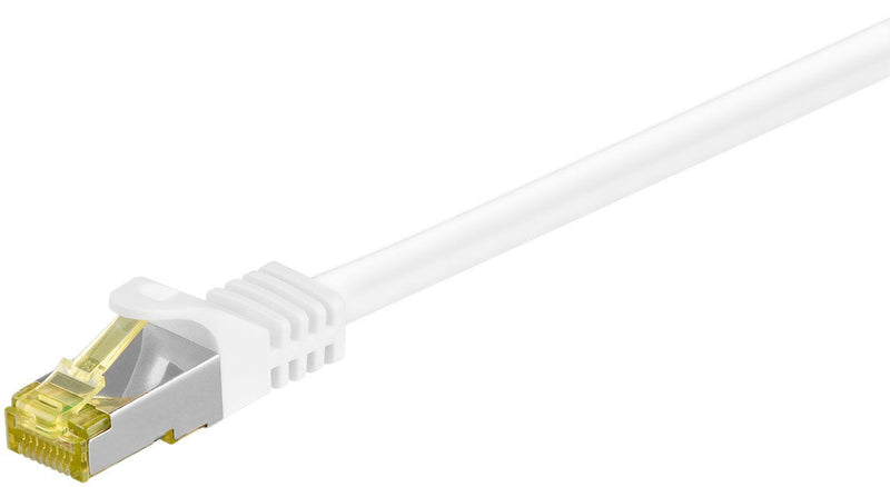 Goobay RJ-45 CAT.7 0.25M Network Cable 0,25M S/FTP (s-STP) White