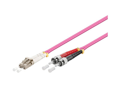 Good Connections Network Cable Lwl Duplex OM4 (multimode, 50 125) Lc St, Lszh, Austauschbare Polarität, 7,5M,  — image 1