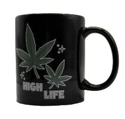 Mad Monkey - Mug High Life Weed - With Farbwechsel — image 1