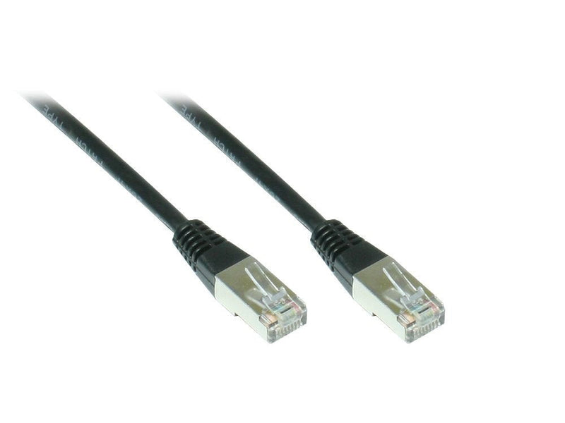 Network Cable CAT.5E 3 0M Black Sf UTP 2x RJ45 Pvc Cca