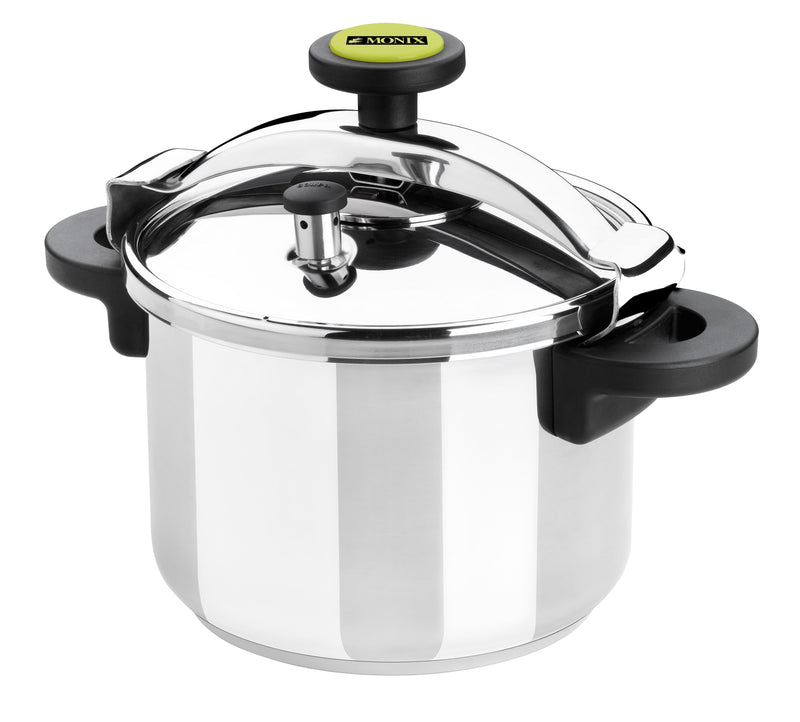 Monix Pot a Presión Classica M530005 12L Steel Inoxidable Apta Inducción