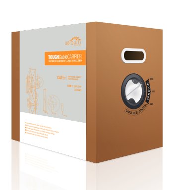 Ubiquiti Cable CAT.5E Bobina 305M S/FTP Double Apantallado Cu Solido Hilo Masa AWG-24 Anti-crosstalk Divider — image 1