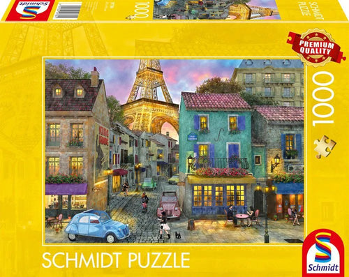 Puzzle Juegos Schmidt Calles París (1000 Pieces — image 1