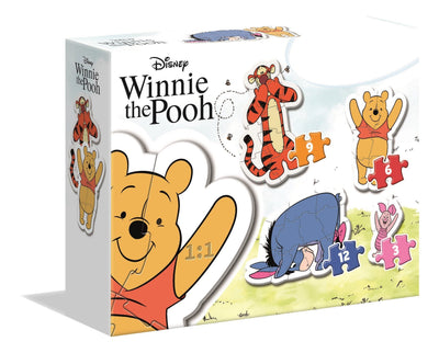 Puzzle My First Puzzle Winnie The Pooh Disney 3-6-9-12PZS — image 1