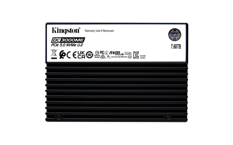 Kingston Drive SSD DC3000ME 7.68TB 2.5 U.2 PCIE 5.0