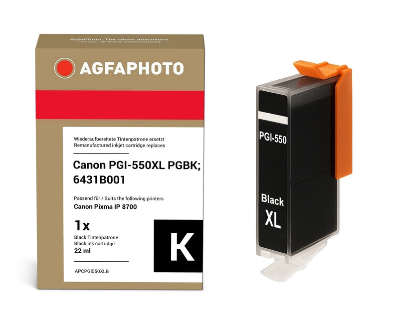 Agfaphoto APCPGI550XLB Ink Canon PGI-550XL Black