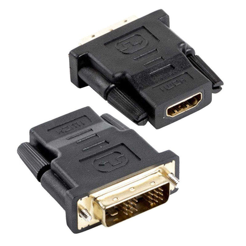 Techly DVI-d - HDMI M/F Black