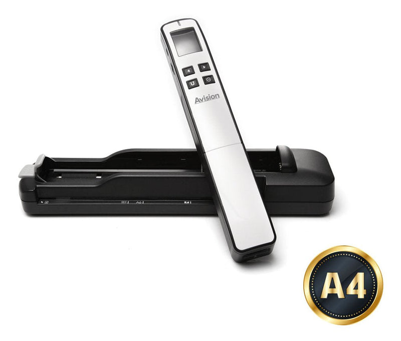 Avision Scanner Documentos MIWAND2 Wi-Fi Black Laptop Scanner