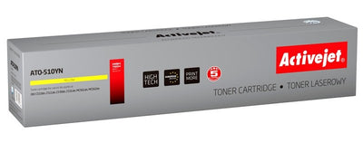 Activejet Toner ATO-510YN (reemplazo Oki 44469722 - Supreme - 5,000 Páginas - Yellow — image 1