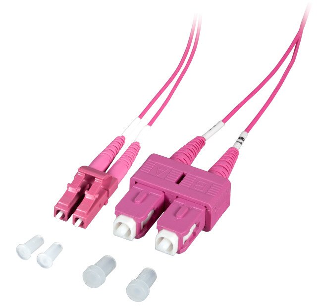 Efb Duplex Network Cable Lc-sc OM4 5M Lszh 1,2MM Erikaviolett