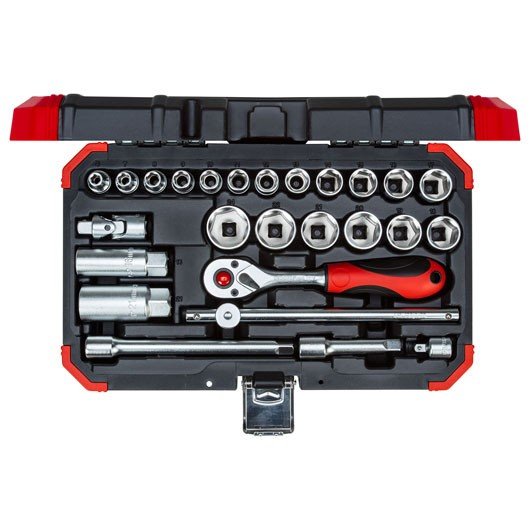 Gedore Set Of Keys Tubo 3/8, 26 Pieces
